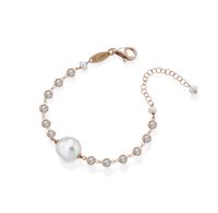 Bracciale Lelune Donna LELUNE GLAMOUR in Argento Perla LGBR394.1